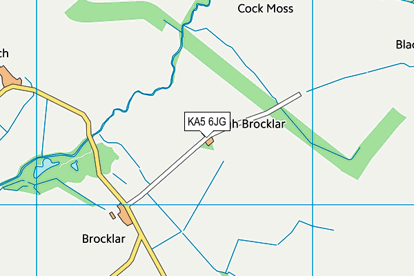 KA5 6JG map - OS VectorMap District (Ordnance Survey) KA5 6JG map - OS VectorMap District (Ordnance Survey)