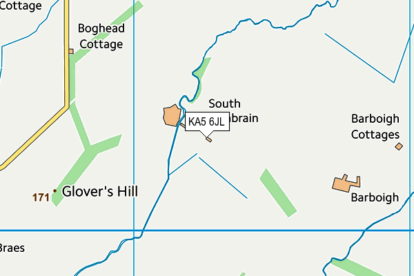 KA5 6JL map - OS VectorMap District (Ordnance Survey) KA5 6JL map - OS VectorMap District (Ordnance Survey)