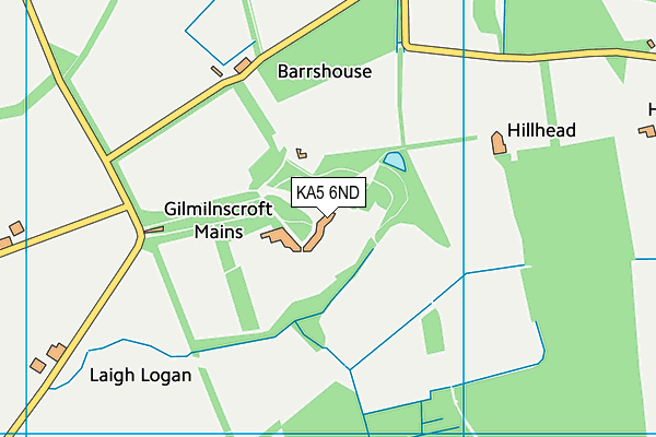KA5 6ND map - OS VectorMap District (Ordnance Survey) KA5 6ND map - OS VectorMap District (Ordnance Survey)