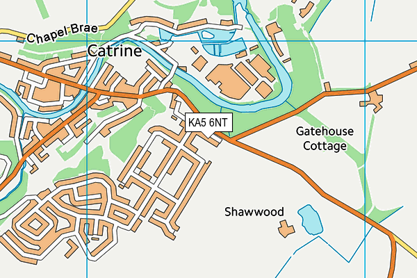 KA5 6NT map - OS VectorMap District (Ordnance Survey) KA5 6NT map - OS VectorMap District (Ordnance Survey)