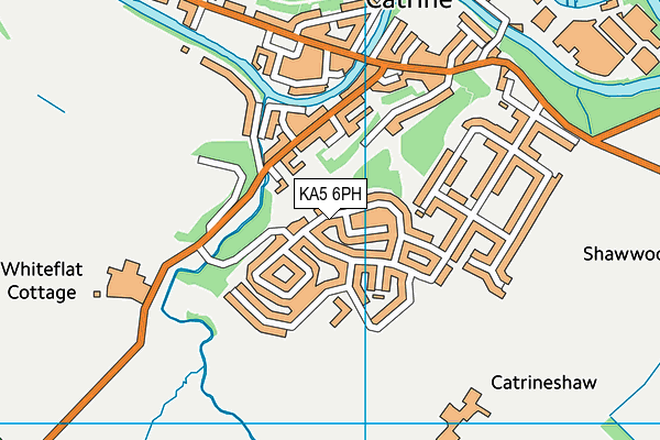 KA5 6PH map - OS VectorMap District (Ordnance Survey) KA5 6PH map - OS VectorMap District (Ordnance Survey)