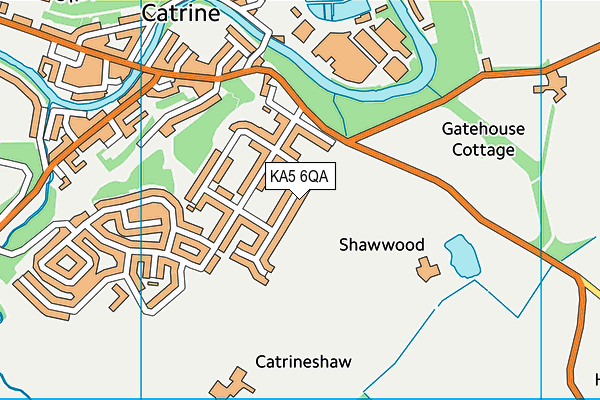 KA5 6QA map - OS VectorMap District (Ordnance Survey) KA5 6QA map - OS VectorMap District (Ordnance Survey)