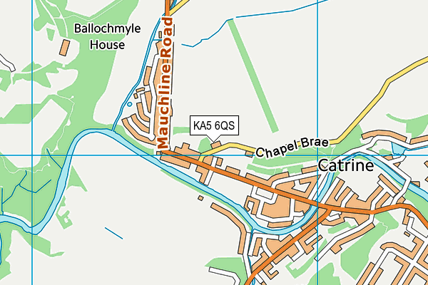 KA5 6QS map - OS VectorMap District (Ordnance Survey) KA5 6QS map - OS VectorMap District (Ordnance Survey)