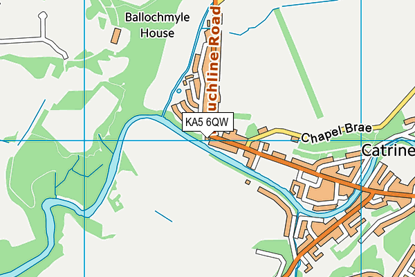KA5 6QW map - OS VectorMap District (Ordnance Survey) KA5 6QW map - OS VectorMap District (Ordnance Survey)