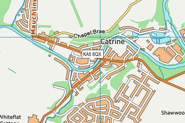 KA5 6QX map - OS VectorMap District (Ordnance Survey) KA5 6QX map - OS VectorMap District (Ordnance Survey)
