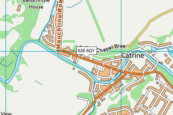 KA5 6QY map - OS VectorMap District (Ordnance Survey) KA5 6QY map - OS VectorMap District (Ordnance Survey)