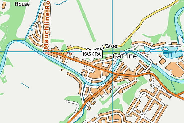 KA5 6RA map - OS VectorMap District (Ordnance Survey) KA5 6RA map - OS VectorMap District (Ordnance Survey)
