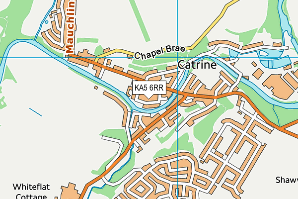 KA5 6RR map - OS VectorMap District (Ordnance Survey)