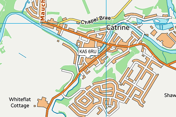 KA5 6RU map - OS VectorMap District (Ordnance Survey) KA5 6RU map - OS VectorMap District (Ordnance Survey)