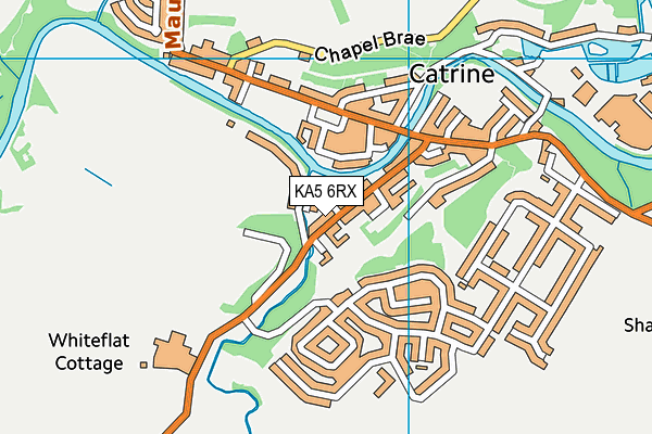 KA5 6RX map - OS VectorMap District (Ordnance Survey) KA5 6RX map - OS VectorMap District (Ordnance Survey)