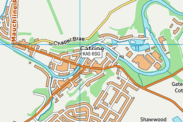 KA5 6SG map - OS VectorMap District (Ordnance Survey) KA5 6SG map - OS VectorMap District (Ordnance Survey)