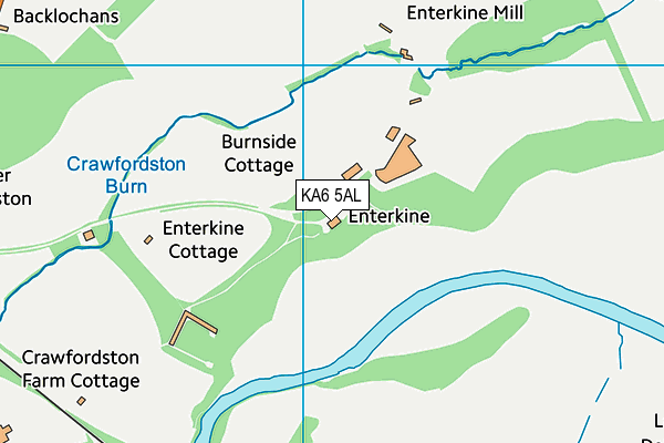 KA6 5AL map - OS VectorMap District (Ordnance Survey) KA6 5AL map - OS VectorMap District (Ordnance Survey)
