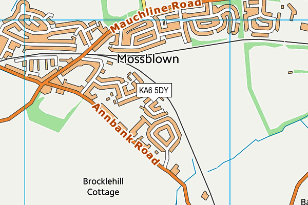 KA6 5DY map - OS VectorMap District (Ordnance Survey) KA6 5DY map - OS VectorMap District (Ordnance Survey)
