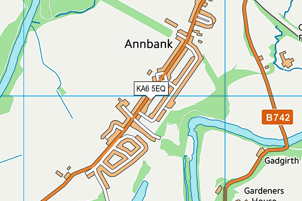 KA6 5EQ map - OS VectorMap District (Ordnance Survey)