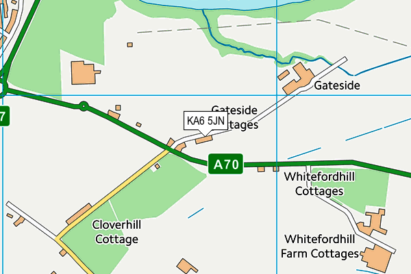 KA6 5JN map - OS VectorMap District (Ordnance Survey) KA6 5JN map - OS VectorMap District (Ordnance Survey)
