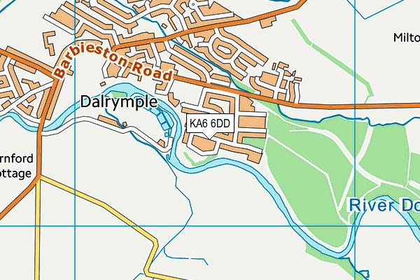 KA6 6DD map - OS VectorMap District (Ordnance Survey) KA6 6DD map - OS VectorMap District (Ordnance Survey)