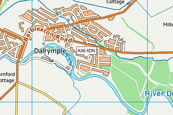 KA6 6DN map - OS VectorMap District (Ordnance Survey) KA6 6DN map - OS VectorMap District (Ordnance Survey)