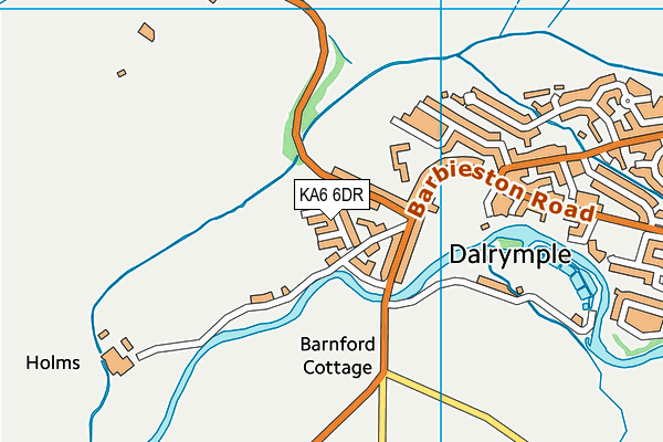 KA6 6DR map - OS VectorMap District (Ordnance Survey) KA6 6DR map - OS VectorMap District (Ordnance Survey)