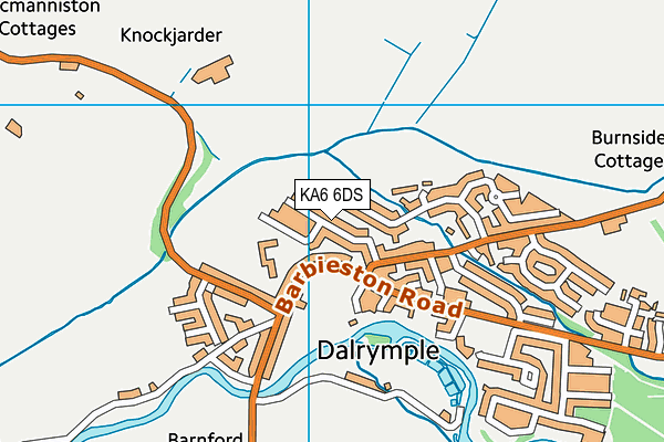 KA6 6DS map - OS VectorMap District (Ordnance Survey) KA6 6DS map - OS VectorMap District (Ordnance Survey)