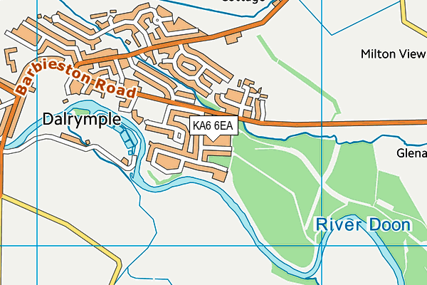KA6 6EA map - OS VectorMap District (Ordnance Survey) KA6 6EA map - OS VectorMap District (Ordnance Survey)