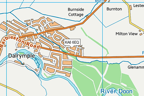 KA6 6EQ map - OS VectorMap District (Ordnance Survey) KA6 6EQ map - OS VectorMap District (Ordnance Survey)