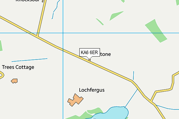 KA6 6ER map - OS VectorMap District (Ordnance Survey) KA6 6ER map - OS VectorMap District (Ordnance Survey)
