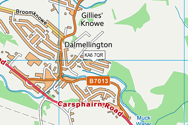 KA6 7QR map - OS VectorMap District (Ordnance Survey) KA6 7QR map - OS VectorMap District (Ordnance Survey)