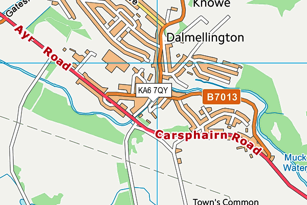 KA6 7QY map - OS VectorMap District (Ordnance Survey) KA6 7QY map - OS VectorMap District (Ordnance Survey)