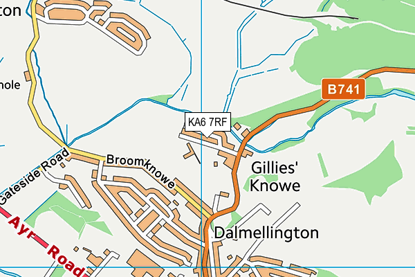 KA6 7RF map - OS VectorMap District (Ordnance Survey) KA6 7RF map - OS VectorMap District (Ordnance Survey)
