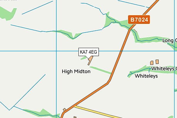 KA7 4EG map - OS VectorMap District (Ordnance Survey) KA7 4EG map - OS VectorMap District (Ordnance Survey)