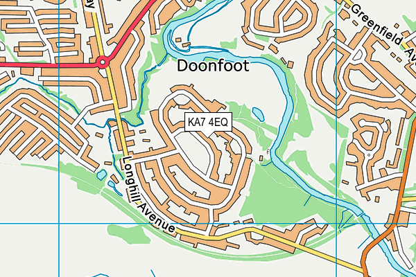KA7 4EQ map - OS VectorMap District (Ordnance Survey) KA7 4EQ map - OS VectorMap District (Ordnance Survey)