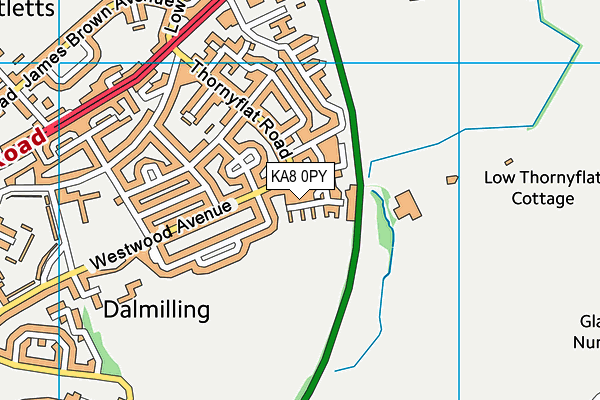 KA8 0PY map - OS VectorMap District (Ordnance Survey) KA8 0PY map - OS VectorMap District (Ordnance Survey)