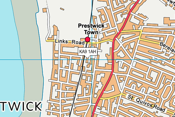 KA9 1AH map - OS VectorMap District (Ordnance Survey) KA9 1AH map - OS VectorMap District (Ordnance Survey)