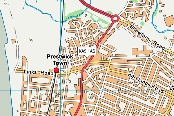 KA9 1AS map - OS VectorMap District (Ordnance Survey) KA9 1AS map - OS VectorMap District (Ordnance Survey)
