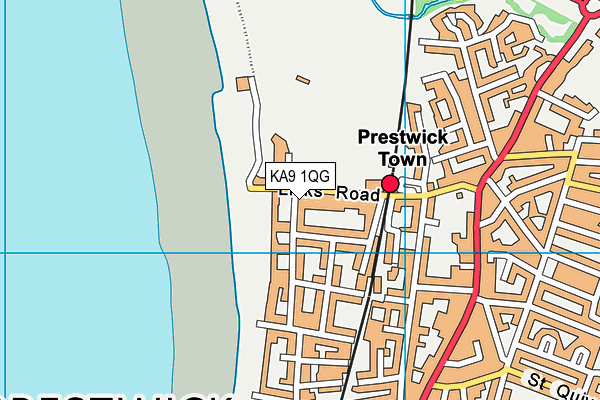 KA9 1QG map - OS VectorMap District (Ordnance Survey) KA9 1QG map - OS VectorMap District (Ordnance Survey)