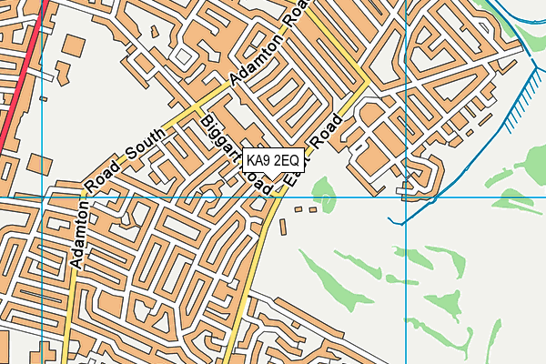 KA9 2EQ map - OS VectorMap District (Ordnance Survey) KA9 2EQ map - OS VectorMap District (Ordnance Survey)