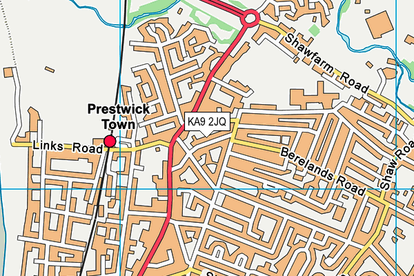 KA9 2JQ map - OS VectorMap District (Ordnance Survey) KA9 2JQ map - OS VectorMap District (Ordnance Survey)