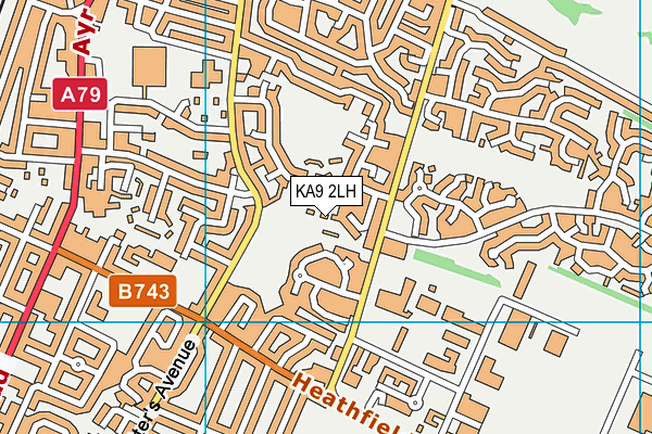 KA9 2LH map - OS VectorMap District (Ordnance Survey) KA9 2LH map - OS VectorMap District (Ordnance Survey)