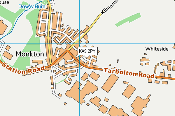 KA9 2PY map - OS VectorMap District (Ordnance Survey) KA9 2PY map - OS VectorMap District (Ordnance Survey)