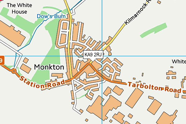 KA9 2RJ map - OS VectorMap District (Ordnance Survey) KA9 2RJ map - OS VectorMap District (Ordnance Survey)