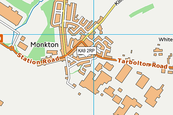 KA9 2RP map - OS VectorMap District (Ordnance Survey)