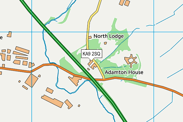 KA9 2SQ map - OS VectorMap District (Ordnance Survey)