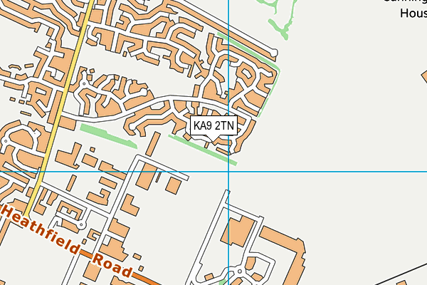 KA9 2TN map - OS VectorMap District (Ordnance Survey) KA9 2TN map - OS VectorMap District (Ordnance Survey)