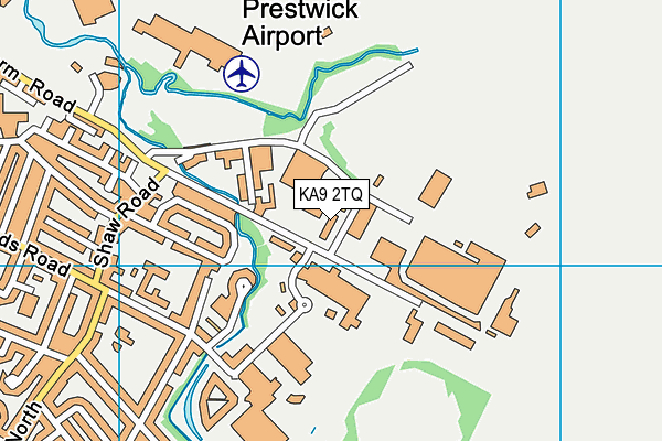 KA9 2TQ map - OS VectorMap District (Ordnance Survey) KA9 2TQ map - OS VectorMap District (Ordnance Survey)