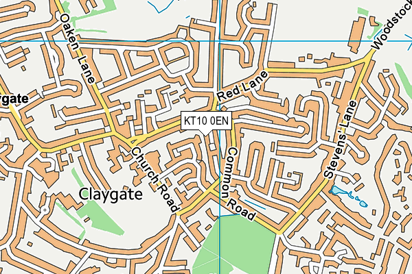 KT10 0EN map - OS VectorMap District (Ordnance Survey) KT10 0EN map - OS VectorMap District (Ordnance Survey)