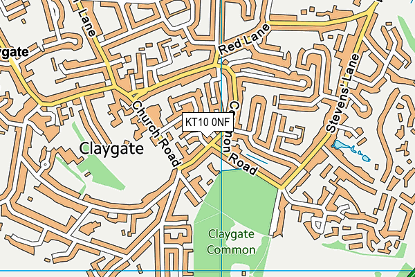 KT10 0NF map - OS VectorMap District (Ordnance Survey) KT10 0NF map - OS VectorMap District (Ordnance Survey)