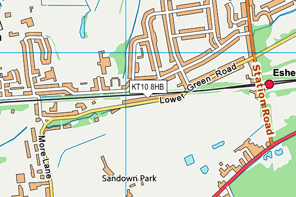 KT10 8HB map - OS VectorMap District (Ordnance Survey) KT10 8HB map - OS VectorMap District (Ordnance Survey)