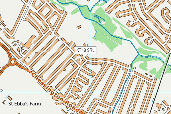 KT19 9RL map - OS VectorMap District (Ordnance Survey) KT19 9RL map - OS VectorMap District (Ordnance Survey)
