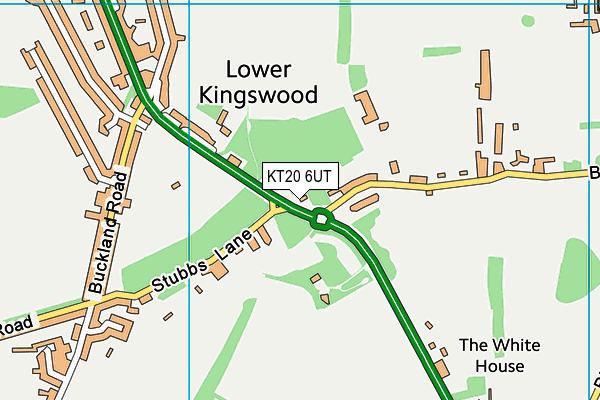 KT20 6UT map - OS VectorMap District (Ordnance Survey) KT20 6UT map - OS VectorMap District (Ordnance Survey)