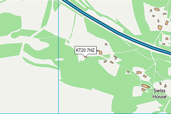 KT20 7HZ map - OS VectorMap District (Ordnance Survey) KT20 7HZ map - OS VectorMap District (Ordnance Survey)